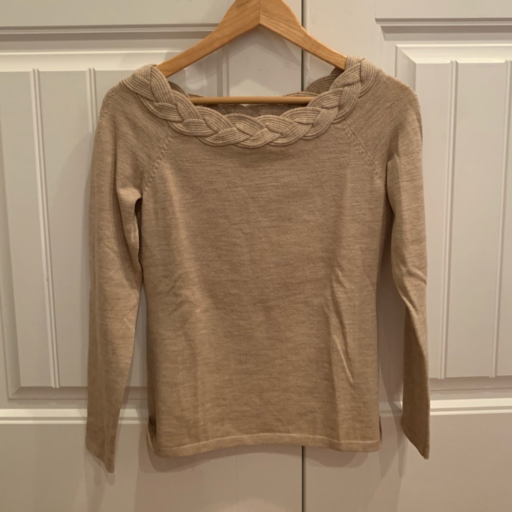 Beautiful tan top from Ann Taylor
